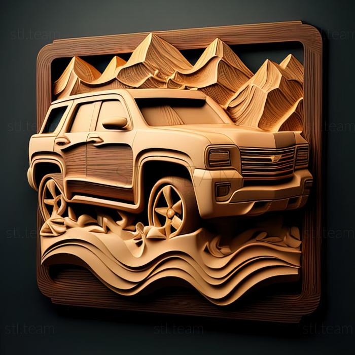3D модель Chevrolet Avalanche (STL)